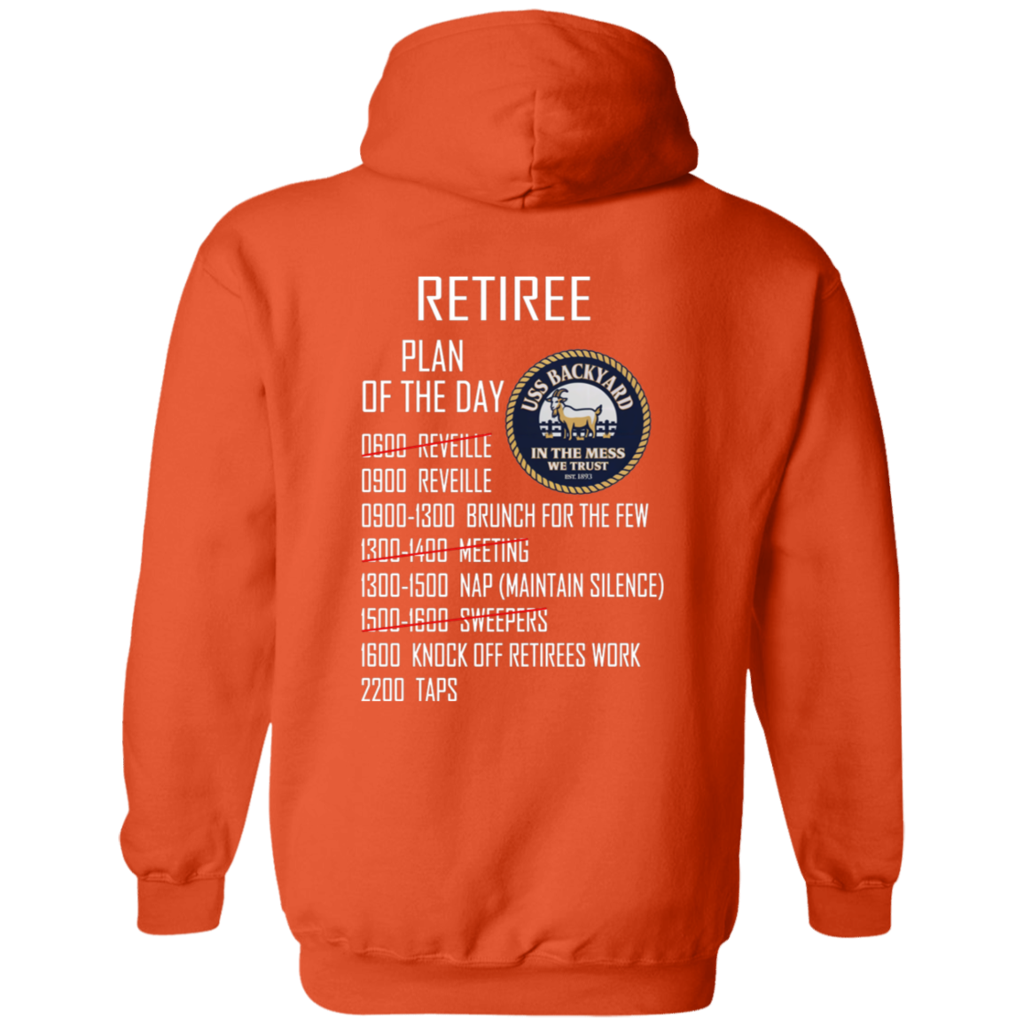 Retiree POD Pullover Hoodie