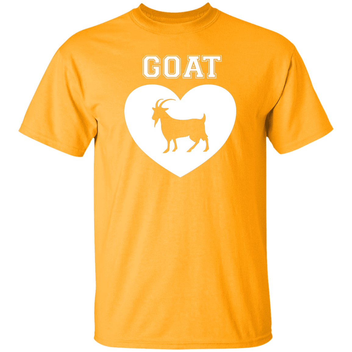 Goat Heart White 5.3 oz. T-Shirt