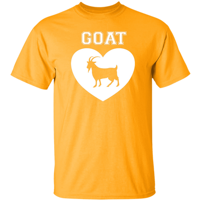 Goat Heart White 5.3 oz. T-Shirt