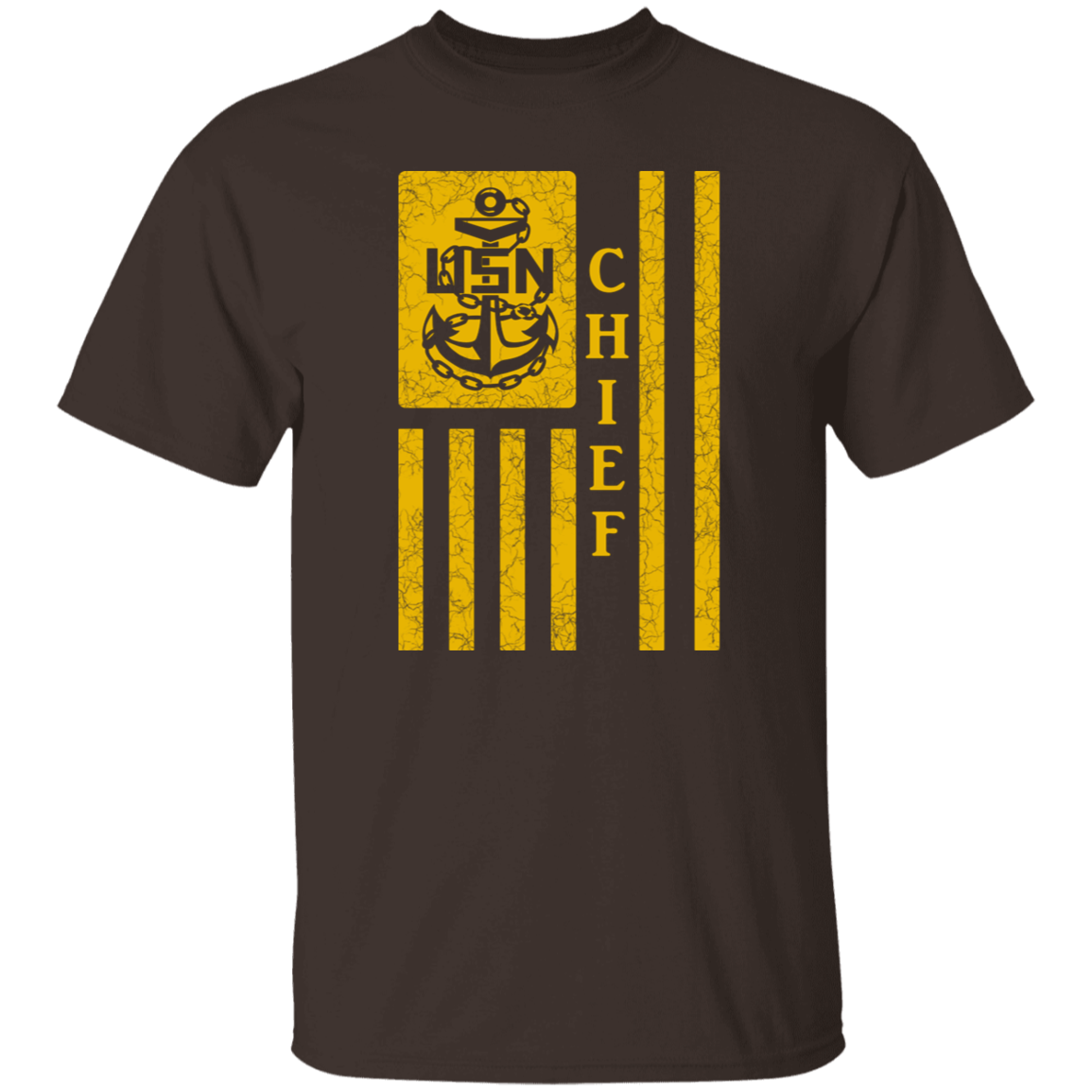 Chief Flag Gold 5.3 oz. T-Shirt