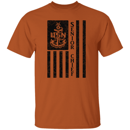Senior Chief Flag 5.3 oz. T-Shirt