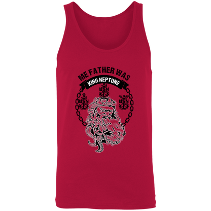 Me Father was King Neptune Unisex Tank