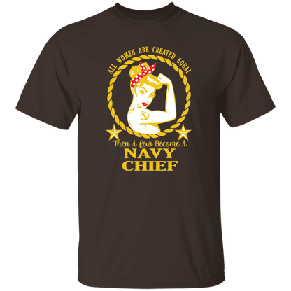 Navy Girl V2 5.3 oz. T-Shirt