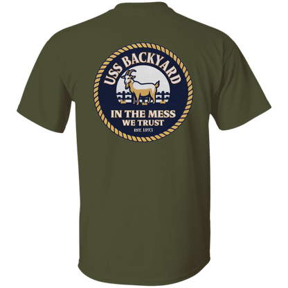 USS Backyard FB 5.3 oz. T-Shirt