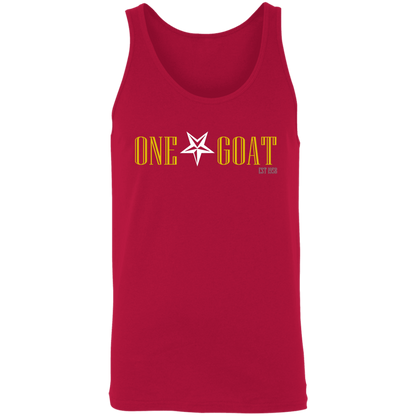 One Star Goat Gold Unisex Tank