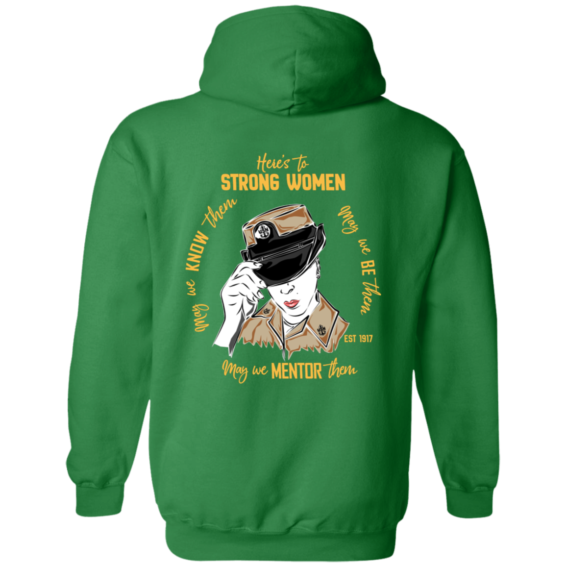 Strong Woman FB Pullover Hoodie