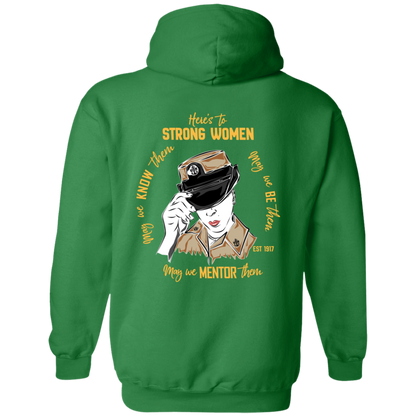 Strong Woman FB Pullover Hoodie