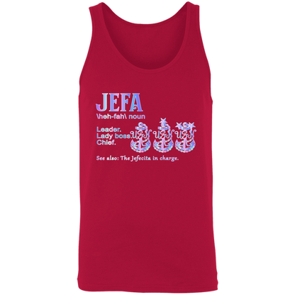 Jefa Definition Unisex Tank