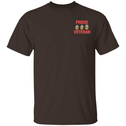 Proud Veteran FB 5.3 oz. T-Shirt