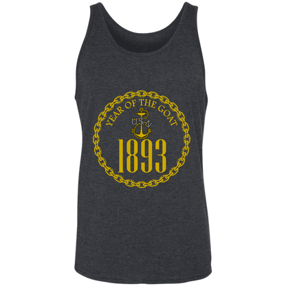 Year of the Goat Gold Unisex Tank