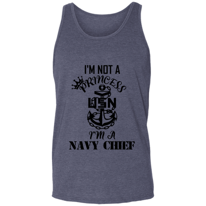 I'm not a Princess Unisex Tank