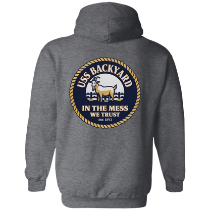 USS Backyard FB Pullover Hoodie