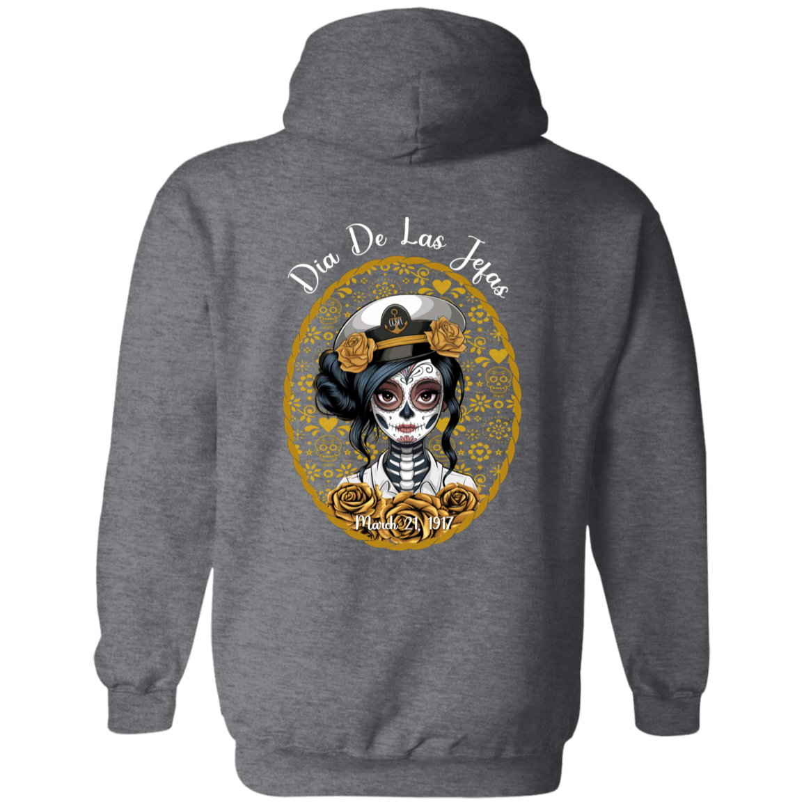 Dia De Las Jefas FB Pullover Hoodie