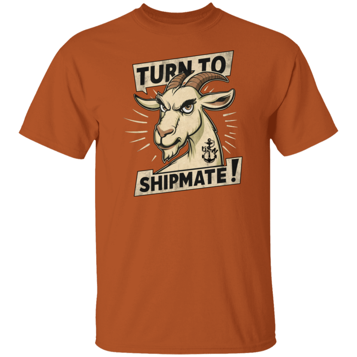 Turn To Shipmate 5.3 oz. T-Shirt