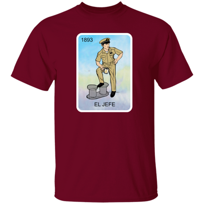 El Jefe Card 5.3 oz. T-Shirt