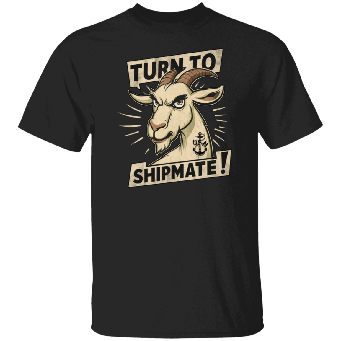 Turn To Shipmate 5.3 oz. T-Shirt