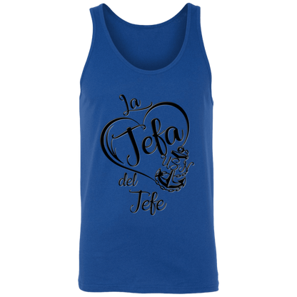 La Jefa del Jefe Unisex Tank