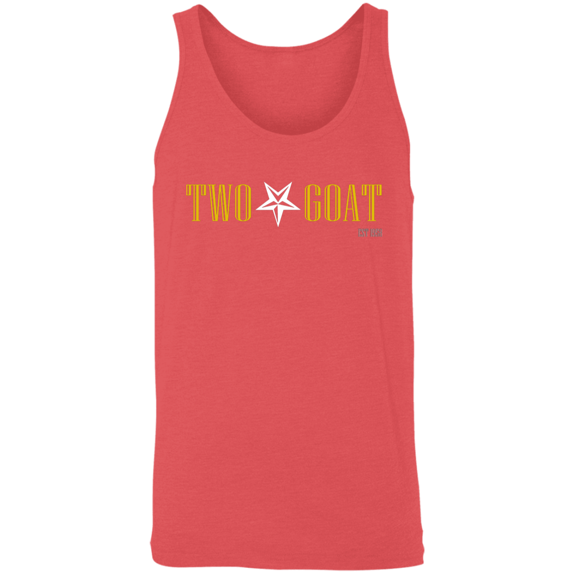 Two Star Goat Gold Unisex Tank