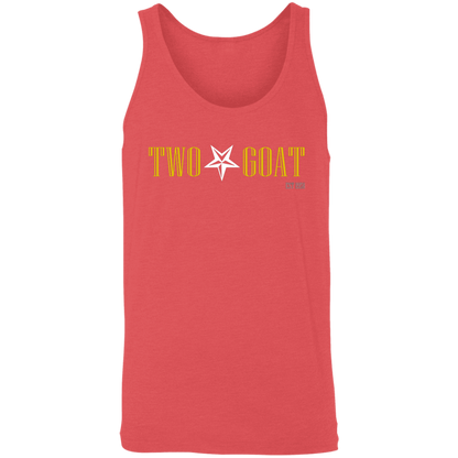 Two Star Goat Gold Unisex Tank