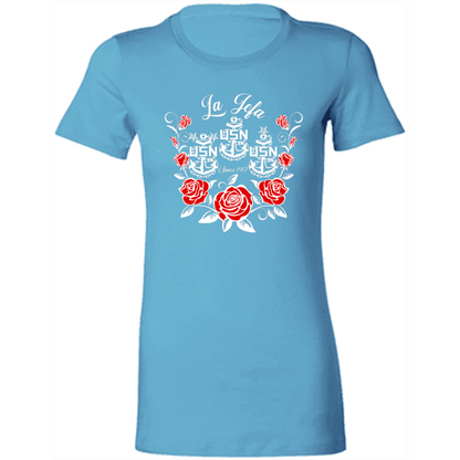 La Jefa Rose White Ladies' Favorite T-Shirt
