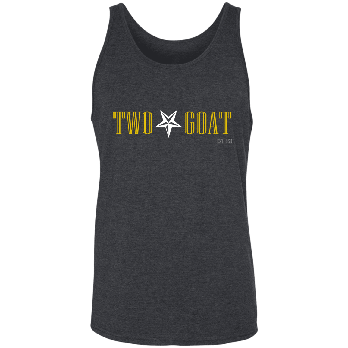 Two Star Goat Gold Unisex Tank