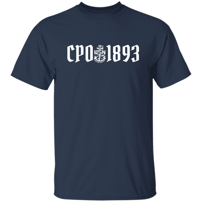 CPO 1893 White 5.3 oz. T-Shirt