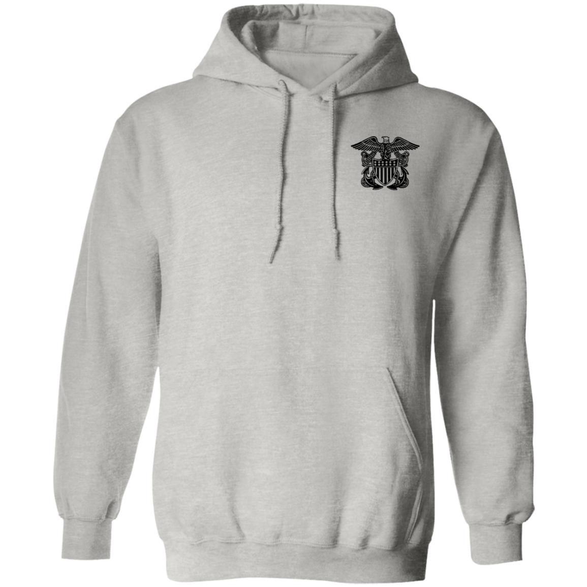 Navy Girl Officer FB Pullover Hoodie