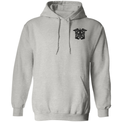 Navy Girl Officer FB Pullover Hoodie
