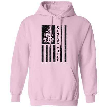Senior Chief Flag  Pullover Hoodie