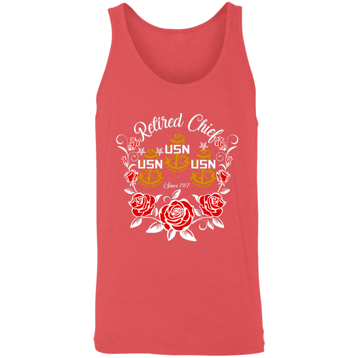 Retired Chief Rose Unisex Tank