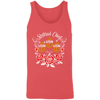 Retired Chief Rose Unisex Tank