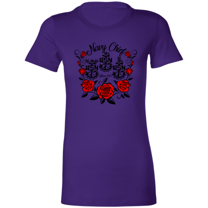 Navy Chief Rose Ladies' Favorite T-Shirt