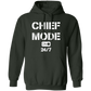 Chief Mode White Pullover Hoodie