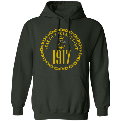 Year of the Lady Goat Gold Pullover Hoodie