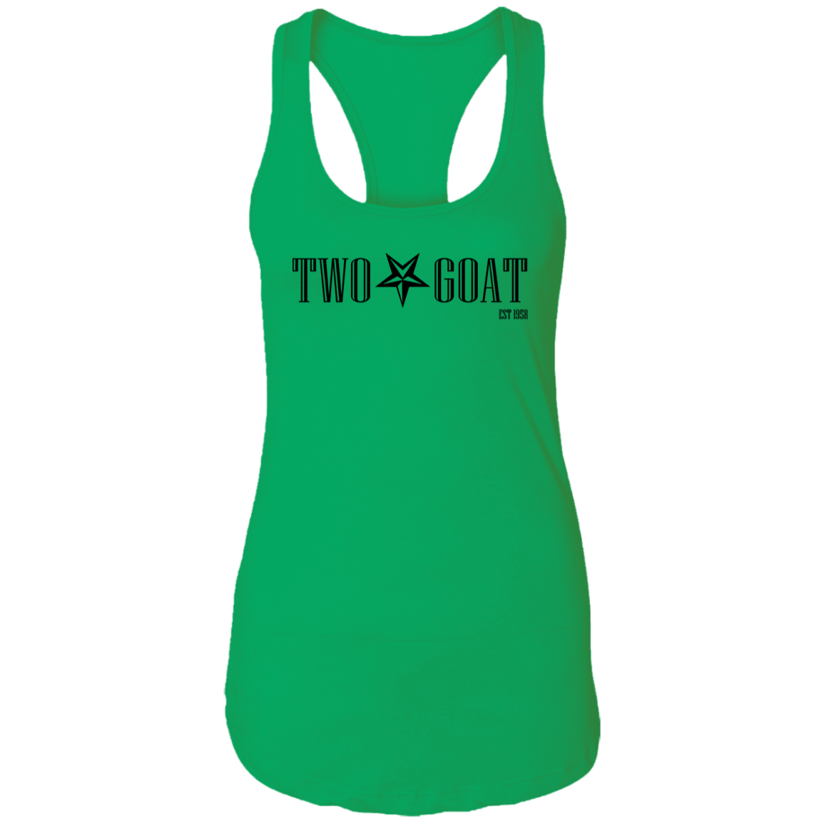 Two Star Goat Ladies Racerback Tank