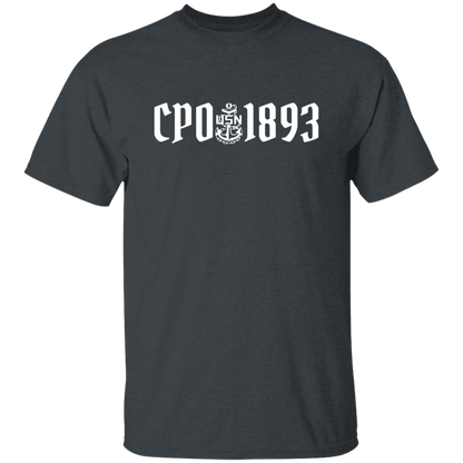 CPO 1893 White 5.3 oz. T-Shirt