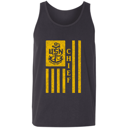 Chief Flag Gold Unisex Tank