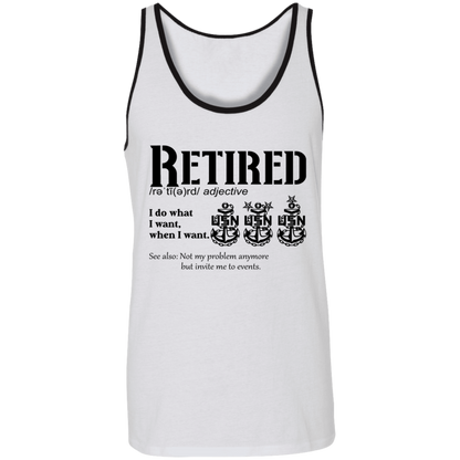 Retired Definition Unisex Tank