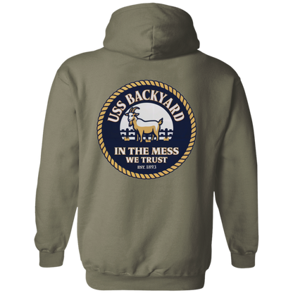 USS Backyard FB Pullover Hoodie