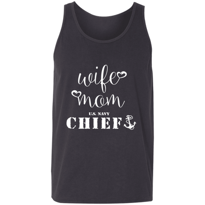 WMC White Unisex Tank