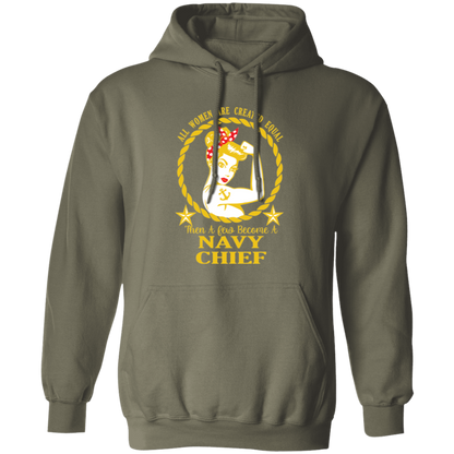 Navy Girl V2 Pullover Hoodie