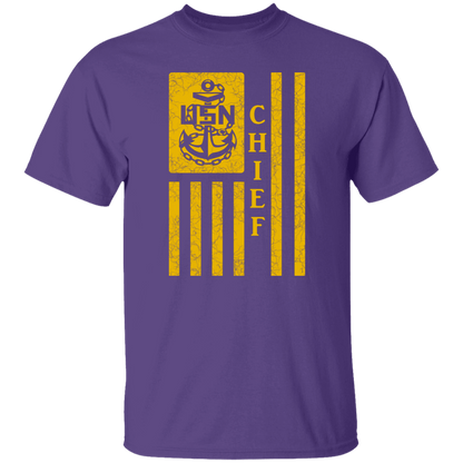 Chief Flag Gold 5.3 oz. T-Shirt
