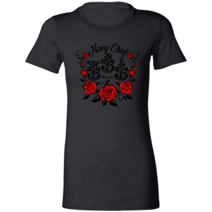 Navy Chief Rose Ladies' Favorite T-Shirt