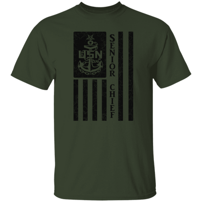Senior Chief Flag 5.3 oz. T-Shirt