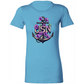 Purple Flower Anchor Ladies' Favorite T-Shirt
