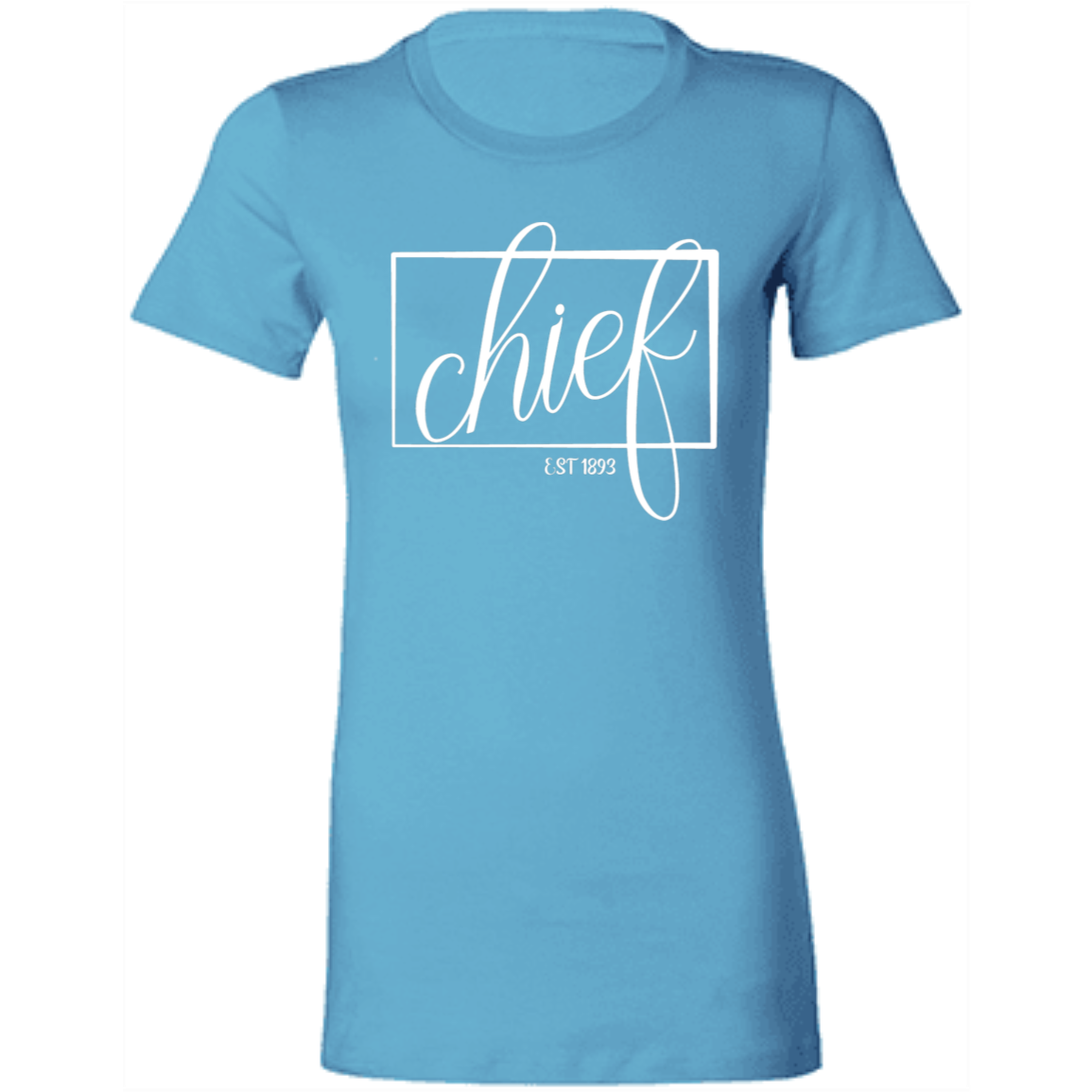 Chief 1893 White Ladies' Favorite T-Shirt