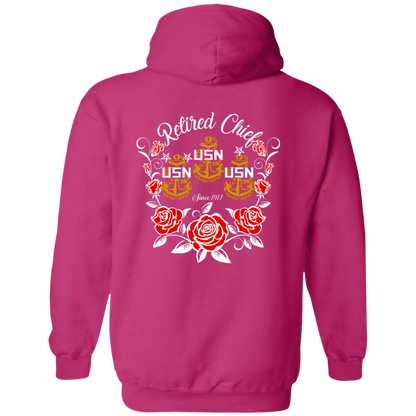Retired Chief Rose FB Pullover Hoodie