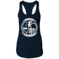 No Talkie Before Coffee Ladies Racerback Tank