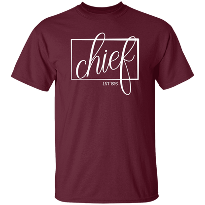 Chief 1893 White 5.3 oz. T-Shirt