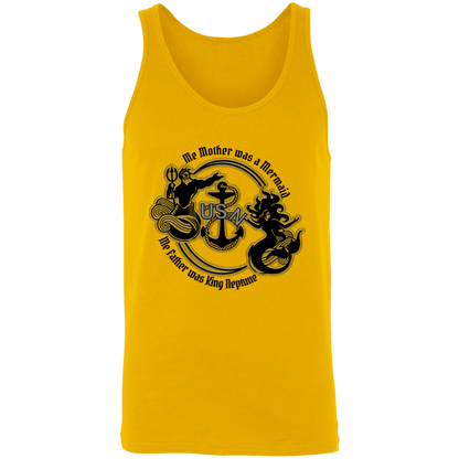 Me Mother and Father Unisex Tank
